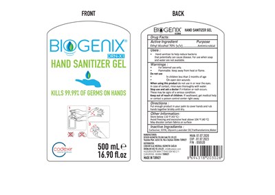 Biogenix Label.jpg 500 ml - Biogenix Label